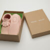 Blossom Moccs – Eco-Friendly Soft Leather Moccasins Baby Shoes by Wolfie and Willow
