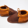 Sahara Coco Sienna Moccs – Eco-Friendly Soft Leather Moccasins Baby Shoes by Wolfie and Willow